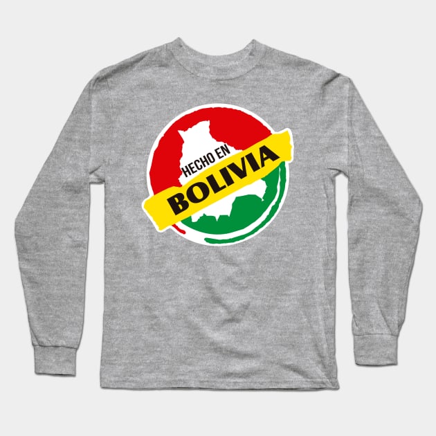 Hecho en Bolivia Long Sleeve T-Shirt by verde